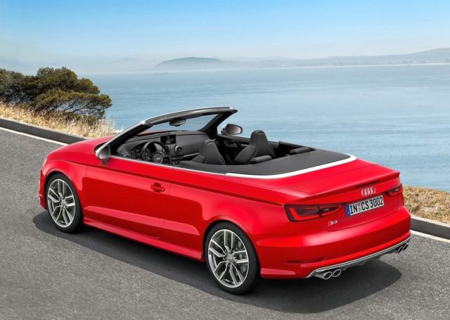 S3 Cabrio arka profil ve bagaj kapağı