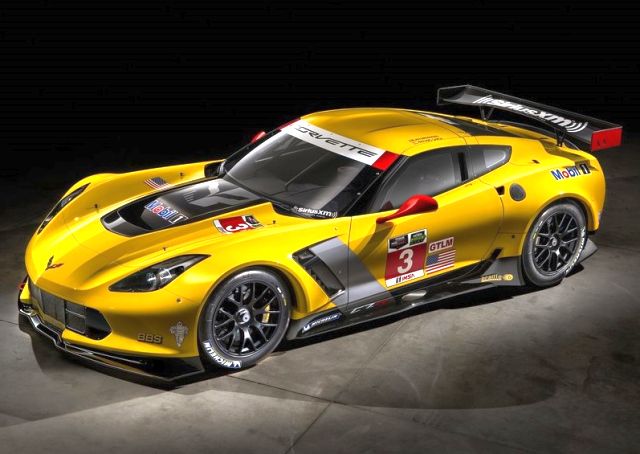 Chevrolet Corvette C7.R önden görünüm