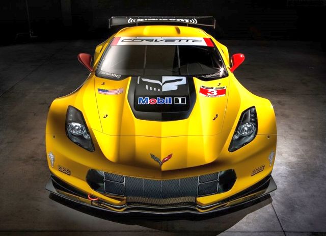 Corvette C7.R pist ön görünümü