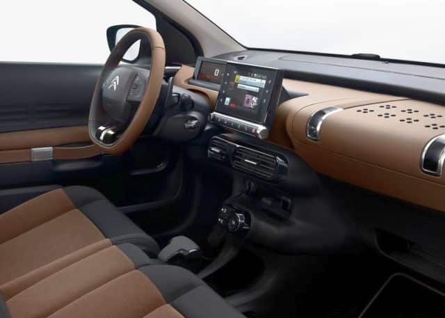 C4 Cactus dijital gösterge paneli ve dokunmatik ekranı