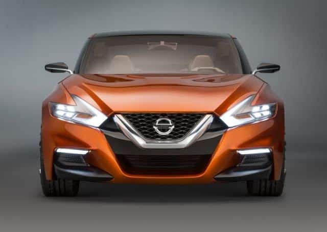 Nissan konsept otomobil ön üç çeyrek görünüm