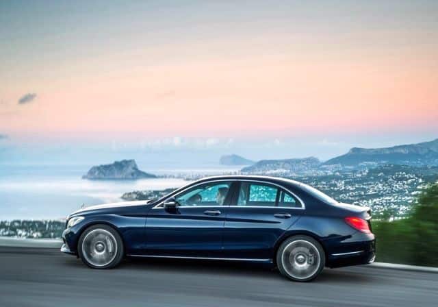 Mercedes-Benz C-Class W205 uzun yan profil