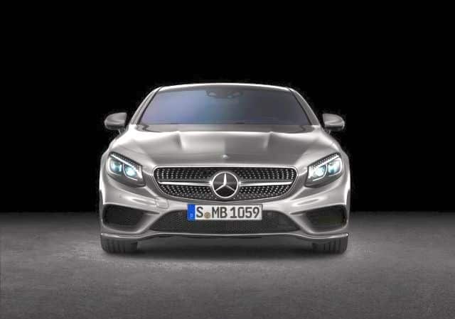 Mercedes-Benz S-Class Coupe ön üç çeyrek görünüm