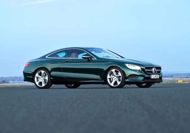 S-Class Coupe LED far ve ön bölüm