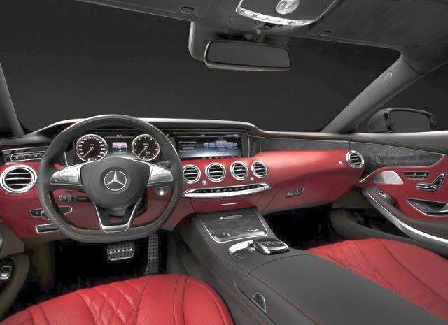 Mercedes-Benz S-Class Coupe iç mekan