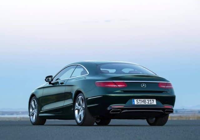 S-Class Coupe arka görünüm