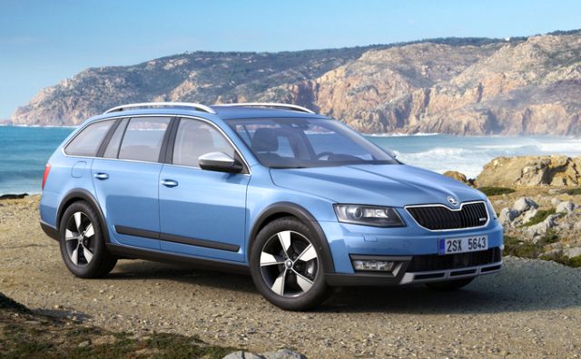 Skoda Octavia Scout ön tasarımı ve koruyucu tampon ayrıntıları