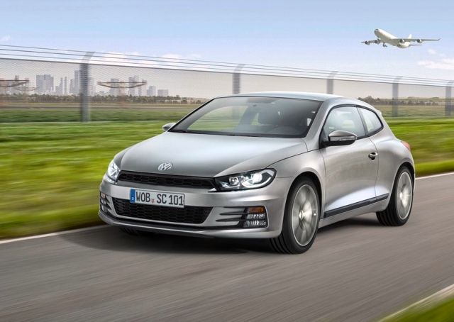 Scirocco ön tampon ve far tasarımı