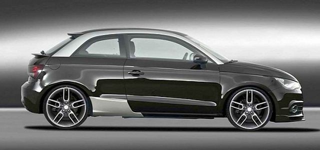 Audi A1 Tuned by Caractere yan profil
