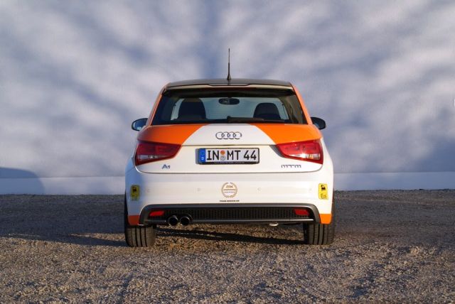 MTM modifikasyonlu Audi A1 arka görünümü