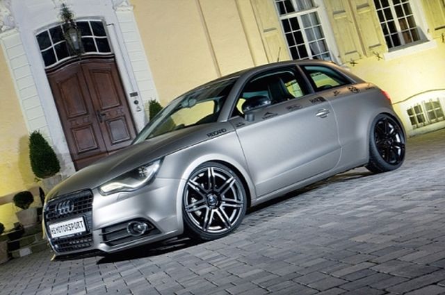 Audi A1 HS Motorsport proje otomobilinin dış görünümü