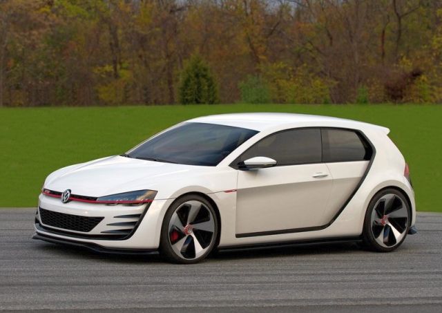 Volkswagen GTI konsepti ön ve yan görünüm