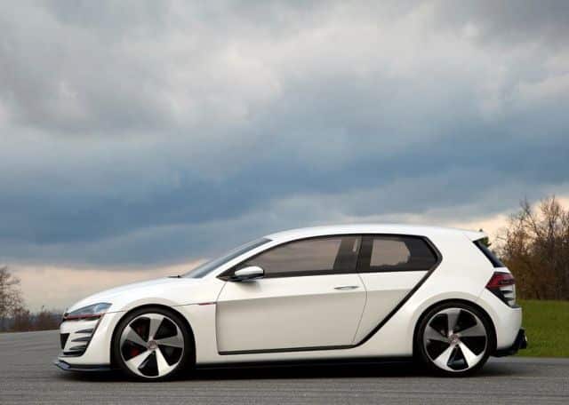 Volkswagen Design Vision GTI yan profil