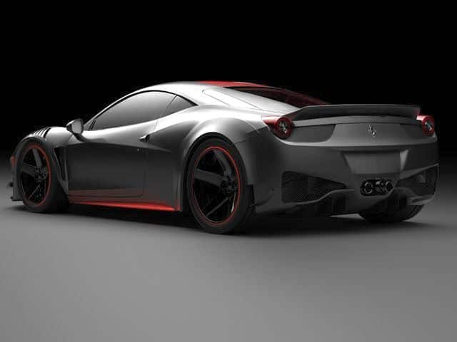 Ferrari 458 Tuned by Gray Design otomobil arşiv görseli