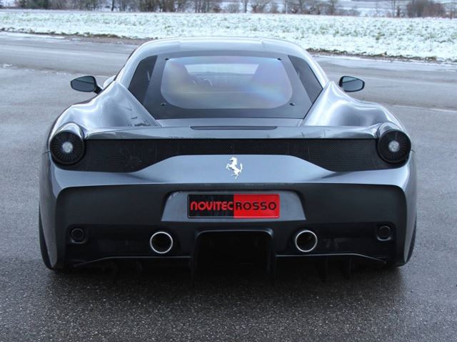 Ferrari 458 Italia Novitec arka tasarımı