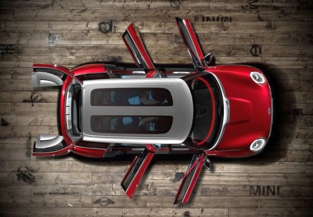 MINI Clubman Concept dört kapılı gövde düzeni