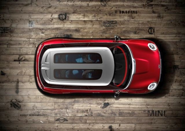 MINI Clubman konsepti üstten görünüm