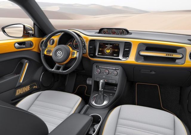 Beetle Dune Concept gösterge paneli ve ekranı