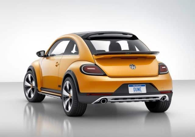 Beetle Dune Concept arka tasarımı
