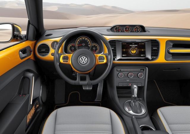 Beetle Dune Concept direksiyon ve göstergeleri