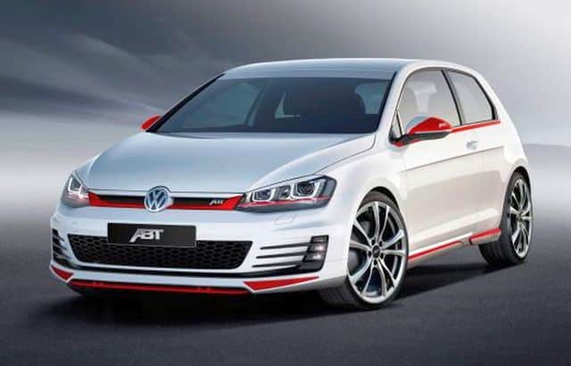 VW Golf VII GTI ABT önden görünüm