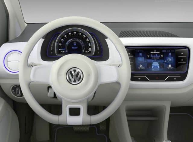 Volkswagen twin up dijital gösterge paneli