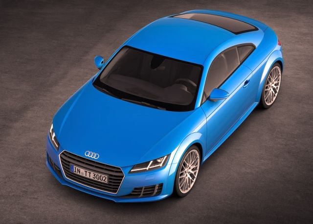 Audi TT coupe ön profil