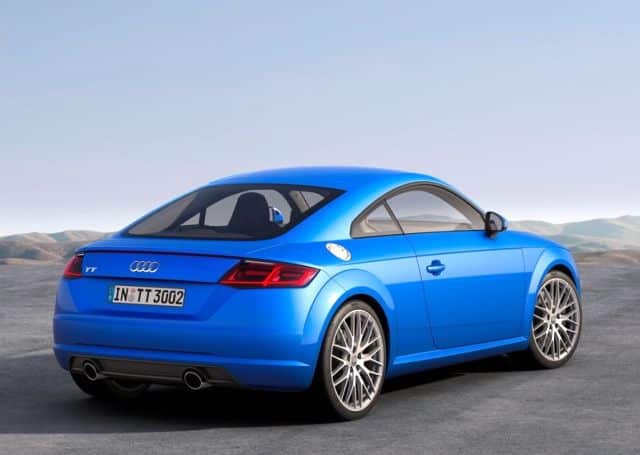 Audi TT arka tasarım ve stop lambaları