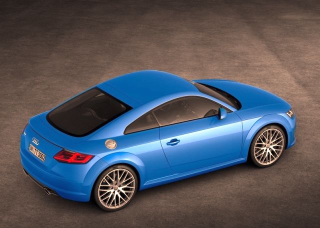 Audi TT coupe arka profil