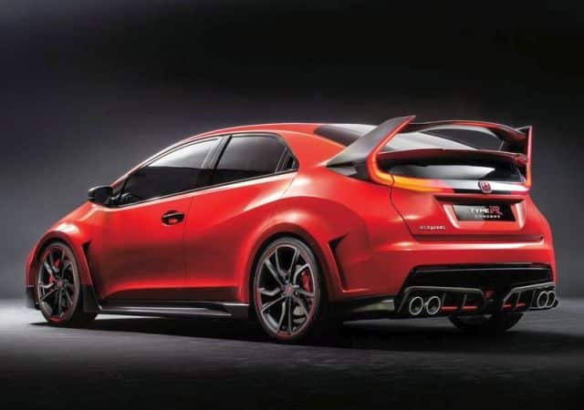 Civic Type R Concept arka görünüm