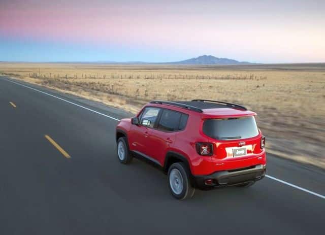 Jeep Renegade arka gövde görünümü