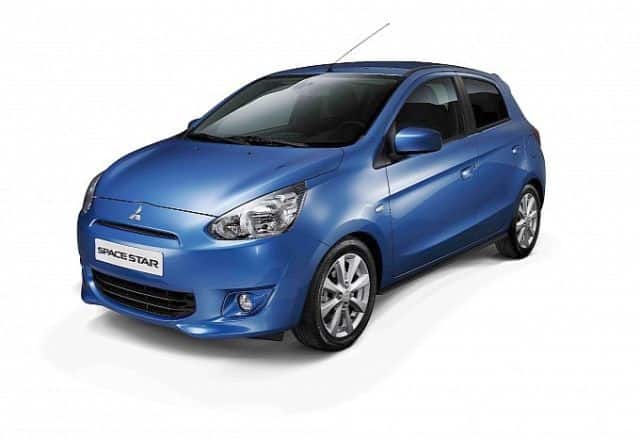 Mitsubishi Space Star ön üç çeyrek görünümü