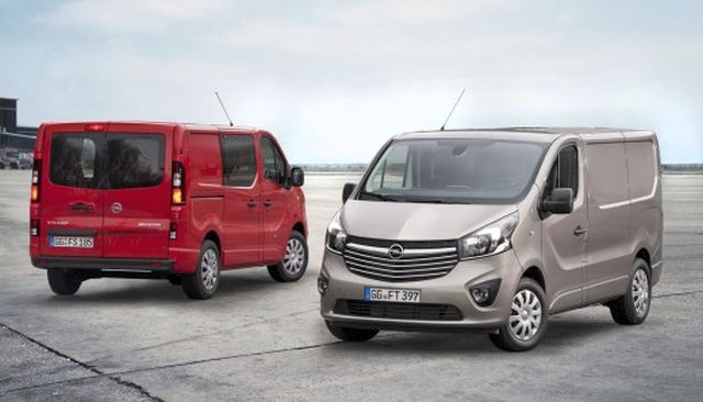 Opel Vivaro B Van yan görünümü