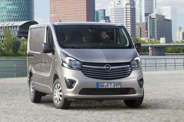Opel Vivaro B panelvan ön tasarımı