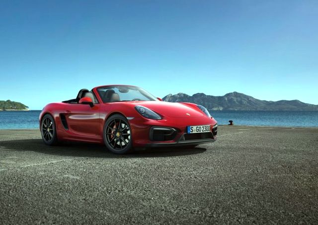 Porsche Boxster GTS önden görünüm