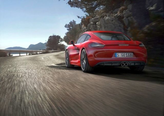Porsche Cayman GTS arka tasarımı