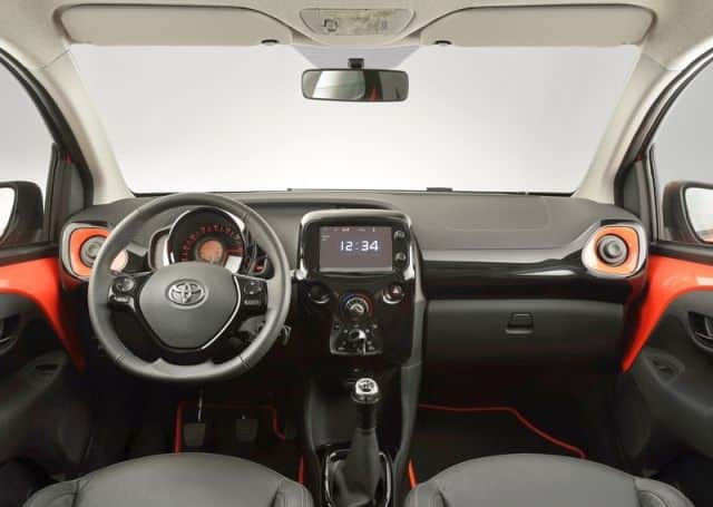 Aygo iç mekân görünümü