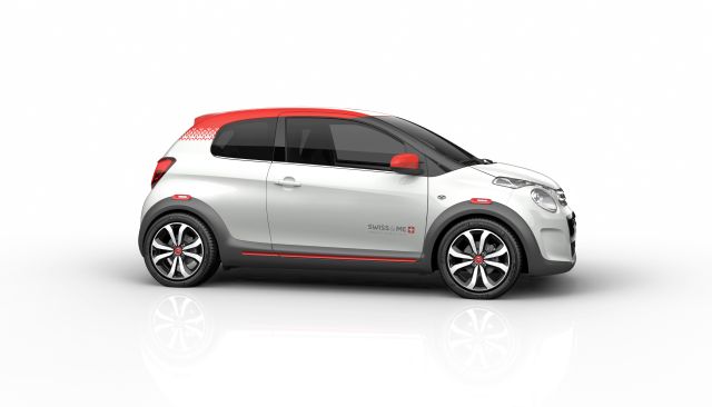 Citroen C1 Swiss and Me yan görünüm