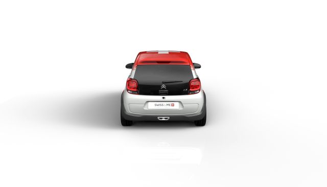 Citroen C1 Swiss and Me arka görünüm