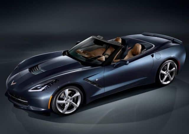 Chevrolet Corvette C7 Stingray Convertible ön tasarımı