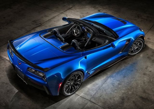 Chevrolet Corvette Z06 Convertible gövde ayrıntısı