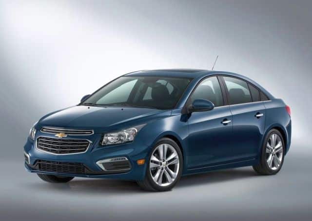 Chevrolet Cruze makyajlı ön tasarımı