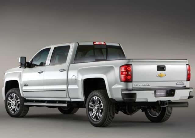 Chevrolet Silverado High Country HD krom yan basamakları