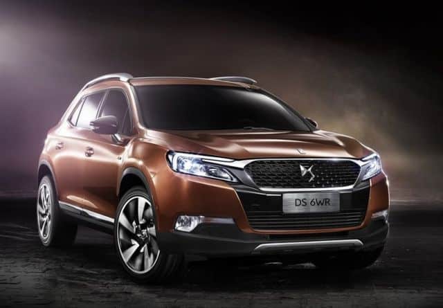 Citroen DS 6WR önden görünüm ve DS Wings ızgara