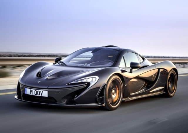McLaren P1 gövde yüzeyleri