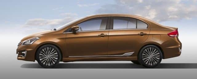 Suzuki Alivio Concept yan profil görünümü