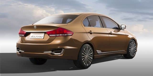 Suzuki Alivio Concept arka tasarımı