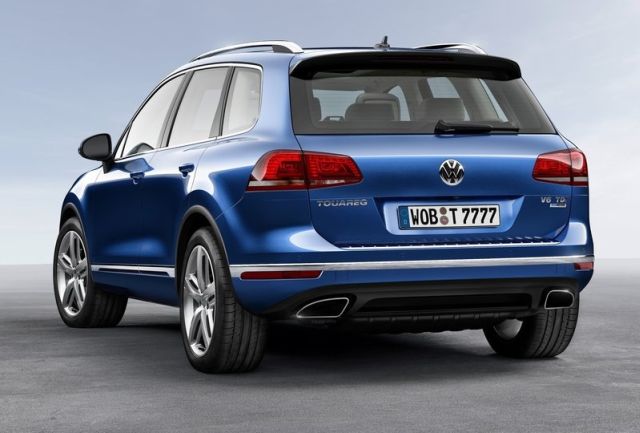 Volkswagen Touareg V6 TDI arka görünümü