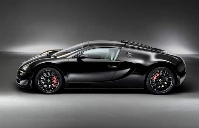 Bugatti Veyron Black Bess otomobil arşiv görseli