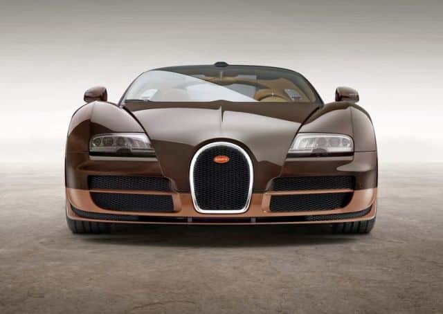 Bugatti Rembrandt ön üç çeyrek görünümü